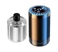 Diffuseur de voiture, humidificateur intelligent USB, lumière étoilée LED 7 couleurs, huile portable avec 11 x 6,5 cm, générateur de brume froide silencieux, diffuseur d'arômes pour voyage, chambre