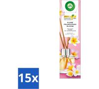 Diffuseur d'encens Air Wick - Fleurs de frangipanier - Huiles essentielles - 40 ml - lot avantageux - 15 pièces