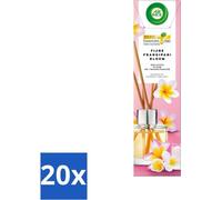 Diffuseur d'encens Air Wick - Fleurs de frangipanier - Huiles essentielles - 40 ml - lot avantageux - 20 pièces