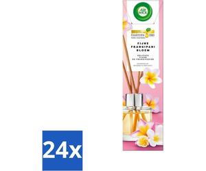 Diffuseur d'encens Air Wick - Fleurs de frangipanier - Huiles essentielles - 40 ml - lot avantageux - 24 pièces