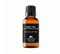Diffuseur d'huile d'hôtel inspiré du thé blanc - 30 ml - Mélange d'huiles essentielles pour ultrasons et diffuseurs sans eau - Parfum de qualité supérieure pour la maison - Parfum de luxe pour la