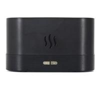 Diffuseur d'huile essentiel LED Effet Flamme USB, Parfum et Lumière Relaxante pour Votre Maison - DELIX - ALTOBUY Noir