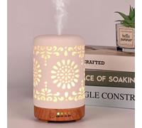 Diffuseur d'huile essentielle 250ml - Diffuseur d'arômes ultrasoniques - Thérapie et humidificateur d'arômes pour la maison, le yoga, le spa - Calme et sûr - Pe