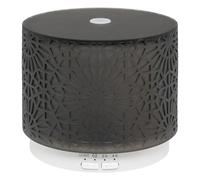 Créateur d'intérieur - Diffuseur d'Huile Essentielle à Motifs "Elsy" 100ml Noir