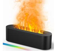Diffuseur d'Huile Essentielle - Diffuseur d'Arômes avec Flamme Changeante 7 Couleurs - 150ml Mini Humidificateur Ultrasonique