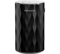 Diffuseur d'huile essentielle sans eau - Texture en aluminium, 96U Nebuliseur de batterie silencieux, Diffuseur portable de thérapie des arômes avec minuterie, 4 Mist Ni