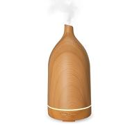 Diffuseur d'huile Essentielles, Electrique Diffuseur Huiles, Aromathérapie Diffuseur Silent 20dB, Diffuseur Parfum Maison sans BPA, avec LED, Humidificateur pour Chambre, Bureau, Salon-110ml
