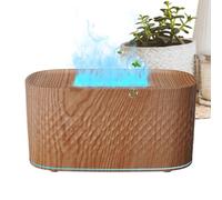 Diffuseur d'Huile pour Pièce, Rechargeable USB avec Arrêt Automatique Portable, Humidificateur de Bureau Cheminée, Pour Maison Bureau Salle de Bain Yoga Studio Spa Voyage Dormir