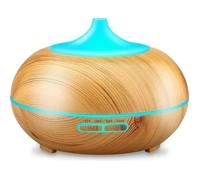 Diffuseur d'Huiles Essentielles 300ml Humidificateur d'air Portable Ultrasonique Brume Fraîche Arôme Diffuseur de Parfum Electrique