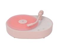 Diffuseur D'huiles Essentielles 4 en 1, Haut-parleur Bluetooth et Veilleuse LED, Modèle de Tourne-disque, Diffuseur D'aromathérapie USB pour Yoga, Spa, Chambre à Coucher, Bureau