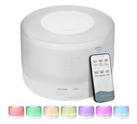 Diffuseur d'Huiles Essentielles 500ML,Humidificateur d'air 7 Couleur LED G