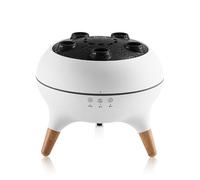 Diffuseur d'huiles essentielles, diffuseur d'aromathérapie à ultrasons de 250 ml avec 7 lumières ambiantes, 4 minuteries, arrêt automatique à distance, humidificateur sans eau pour grands