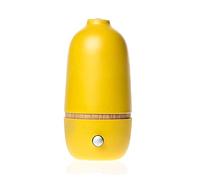Diffuseur d'Huiles Essentielles par Nébulisation Bambou/Verre Lemon 10 x 10 x 20,5 cm