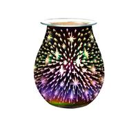 Diffuseur D'huiles Essentielles Parfum Lampe à Huile 3D LED Aromathérapie Brûleur de Cire Chauffe pour Home Yoga Spa avec Nous