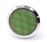 Diffuseur d'huiles essentielles pour voiture clip'arôme vague zen en inox