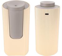 Diffuseur d'huiles essentielles sans eau 20ml, double flux, brume froide, silencieux, appareil d'aromathérapie portable pour chambre à coucher, bureau, or