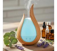 Diffuseur d'huiles essentielles ultrasonique néréa, led multicolore réglable