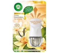 Diffuseur de parfum électrique Air Wick aux huiles essentielles vanille avec recharge 19 ml