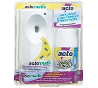 Diffuseur électrique d'insecticide - Acto - programmable 9/18/36 min - protège 70 m² - livré avec aérosol 250 ml