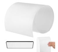 Diffuseur Flexible pour Bande LED en PVC Blanc, Lumière Uniforme | Feuille Semi-transparente, Finition Blanc Laiteux, Réduit L’éblouissement, pour Enseignes et Installateurs