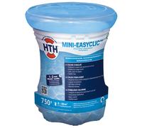 HTH Mini-Easyclic - Diffuseur flottant Traitement complet au Chlore 750 g - Pour piscine 10 à 30 m³