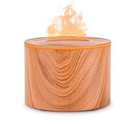 Diffuseur Huiles Essentielles,160 ML Diffuseur Arômes,7 Couleurs LED Humidificateur Ultrasonique Désodorisant, Humidificateur d'air avec Lumière Chaude Arrêt Automatique,pour Chambre,Spa,Yoga, Massage