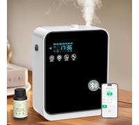 Diffuseur Huiles Essentielles avec APP Intelligente,240ml, Couvre 1500ft² | Diffuseur de Parfum Electrique sans Eau, Defuser avec 80ml d'huile Essentielle pour Maisons, Chambres, Bureaux, Spas, Hôtels