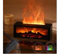Diffuseur Huiles Essentielles Electrique 7 Fmmes De CheminéE ColoréEs Humidificateur Air Chambre ArrêT Sans Bck b BRULEUR DE PARFUM