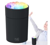 Diffuseur humidificateur pour voiture | nébuliseur ultrasonique avec réservoir d'eau de 220 ml et désodorisant de parfum - Diffuseur d'aromathérapie USB avec huiles essentielles pour chambre, maison