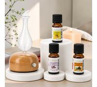 Diffuseur nébulisation aurora + 3 huiles essentielles 100% naturelles