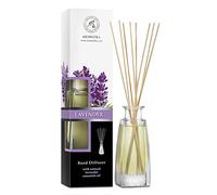 Diffuseur Parfum aux Huile Essentielle Lavande 100ml - Naturel Fragrance Fraîche et Durable - Kit Diffuseur Cadeau avec 10 Bâtonnets de Bambou - Meilleur pour Aromathérapie