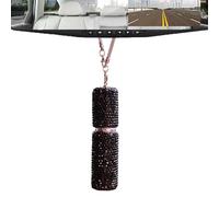 Diffuseur Pour Voiture - 5ml Strass Rechargeable Décor Intérieur,Bouteilles Diffuseur Voiture Vides Assainisseur d'Air - Pour Intérieur Camion SUV Camping-Car Voyage Sur Route Bureau Maison