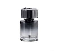 Diffuseur USB avec boîtier en verre, brume réglable à 5 niveaux avec contrôle tactile, pour aromathérapie à la maison, au bureau ou en voiture (noir)