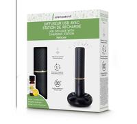 Diffuseur Usb Noir Avec Station De Recharche Aromasound
