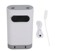 Diffuseurs sans Eau pour huiles essentielles, diffuseur d'aromathérapie sans Fil pour la Maison, Machine à air parfumée d'huile Essentielle Longue durée à Double pulvérisation (Blanc)