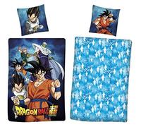 Difuzed AYMAX S.P.R.L. Dragonball Super Parure de lit en Coton avec Housse de Couette 140 x 200 cm et taie d'oreiller 65 x 65 cm NI-006DBS-DV Taille Unique