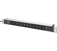 DIGI DN-95426 - Multiprise avec profilé en aluminium, 12 prises, câble d'alime