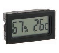 Digital LCD Thermomètre intérieur Température Humidité MeterMini New hygromètre Temp outil Noir