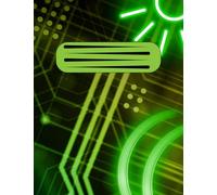 Digital Lime Circuit Composition Notebook: Premium College Ruled Composition Book | 100 Sheets 200 Pages | Neon Green Circuit Board Design Notebook ... Makers & Tech Students | 7.5 x 9.75 Inches