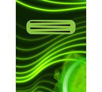 Digital Lime Wave Composition Notebook: Premium College Ruled Composition Book | 100 Sheets 200 Pages | Neon Green Wave Design Notebook for Students, Gamers & Tech Lovers | 7.5 x 9.75 Inches
