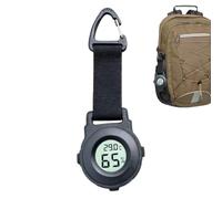 Digital Thermometer Hygrometer - Indoor Humidity Meter, Clear LCD Display