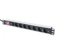 Digitus DN-95407 1 UH 19 pouces prise à contact de protection noir 1 pc(s)