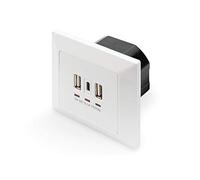 Digitus DA-70618 Prise de charge USB avec USB blanc