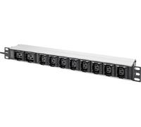 DIGITUS DN-95427 DIGITUS Bâti de prises 19" pour appareils froids, 10x, 1 UH
