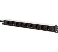 DIGITUS DN-95440 - Bloc multiprise avec profilé en aluminium, prise de courant à