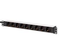 Digitus Unité de distribution d'énergie (PDU) DN-95440 9 prises Schuko 1U C20 16A 2m Rack 19"