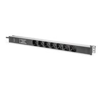 PDU DIGITUS 7x Italie16A Sorties 230V/16A noir