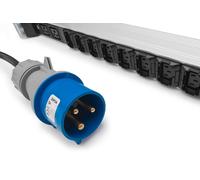 DIGITUS PDU 24xC13 4xC19 Ausgänge 250V/32A schwarz