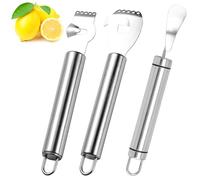 DIGNFENG Éplucheur Cuisine Set 2 Acier Inoxydable Orange Pamplemousse Bar