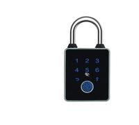 DIGNIFE Serrure de porte intelligente, Cadenas intelligent Bluetooth IP65, anti-poussière, robuste, anti-pluie, for utilisation intérieure et extérieure(KT-P55 TY)